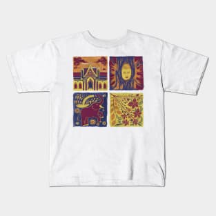 Thailand Tile Arts Kids T-Shirt